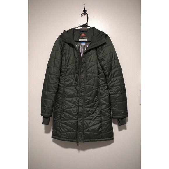 Columbia Other - Columbia Mens Small Green Insulated Quilted Puffer Jacket Hooded